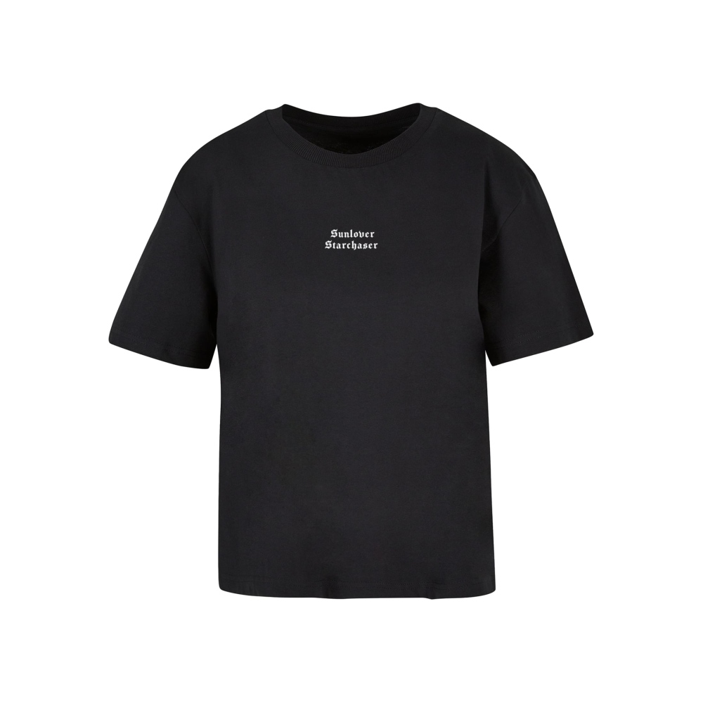 Miss Tee - Sunlover Starchaser T-shirt Femme - Noir